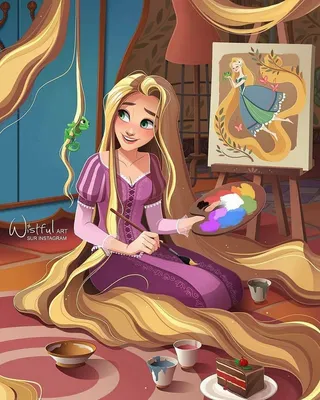 Rapunzel - AI Generated Artwork - NightCafe Creator