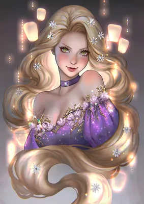 Rapunzel by artofseda on DeviantArt