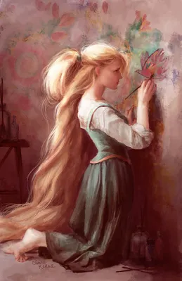 Rapunzel NFT by ExnergyX on DeviantArt