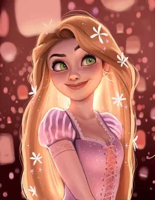 AI Art: Tangled : Rapunzel ☀️ by @anonymous-1662230456477440320 | PixAI