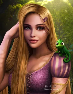 Rapunzel - Caroline's Art - Digital Art, Entertainment, Movies, Disney  Movies - ArtPal