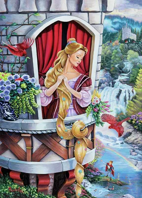 Mosaic Art - Rapunzel | Human figures | Mozaico