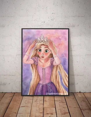 Rapunzel Painting by Jenny Newland - Fine Art America