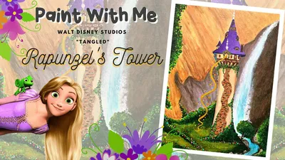 Rapunzel Art (Disney) (Tangled)--this is cute and I've done something like  this before, and drew it on … | Disney princess drawings, Disney sketches,  Disney artwork