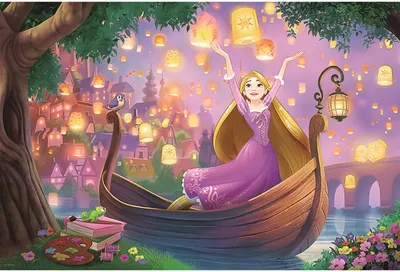 Рапунцель и Паскаль (Rapunzel and Pascal) из мультика Рапунцель: Запутанная  история Дисней