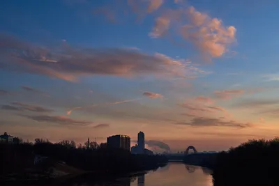 Рассвет от Москвы✨ | Рассвет, Москва