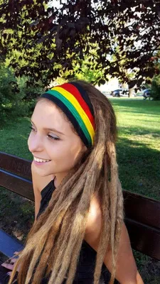 Beautiful Rasta Woman with Dreadlocks · Creative Fabrica