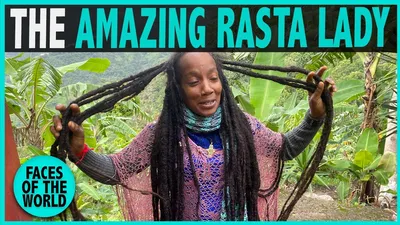 Rasta Woman With Dreadlocks Posing In The Nature At Sunset\" by Stocksy  Contributor \"Vero.\" - Stocksy