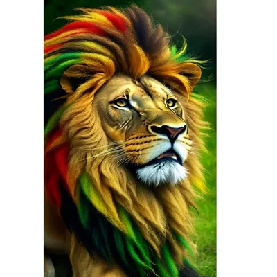 Awesome Design Bob Marley Funny Men Rasta Lion Women Who Love RGB neon