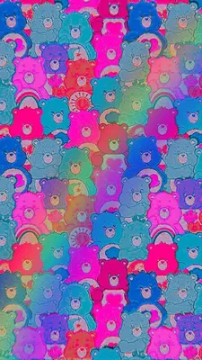 Разноцветные мишки | Heart iphone wallpaper, Abstract iphone wallpaper,  Bear wallpaper