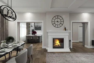 Дизайн гостиной с камином - полезные статьи в блоге студии APRIORI DESIGN