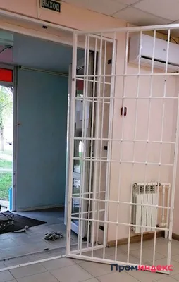 Раздвижные решетчатые двери из стальной полосы - купить у поставщика  ГРАН-Строй