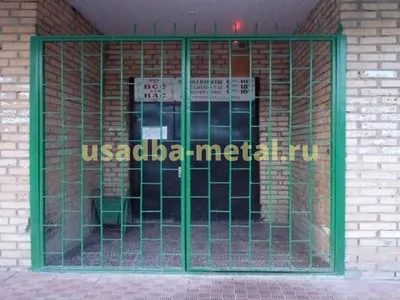 РЕШЕТЧАТЫЕ ДВЕРИ — Изготовление и монтаж металлических оконных решеток