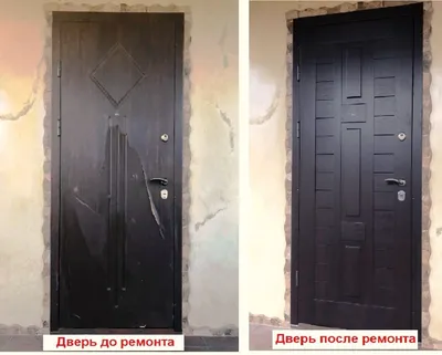 Ремонт дверей в Томске | Реставрация входных металлических и межкомнатных  дверей мастером в квартире - цены