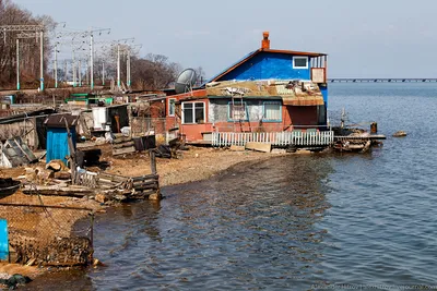 Заброшенный ресторан Поплавок в Приморском крае. Еще один необычный объект  посреди воды. | Амбассадор счастья | Дзен