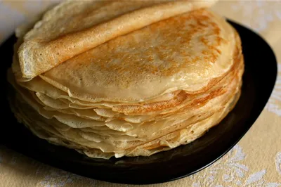 Самые простые блины на молоке - 89 photo