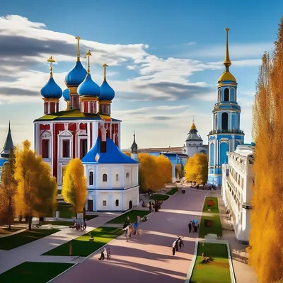 Города России, Рязань, экскурсии по …» — создано в Шедевруме