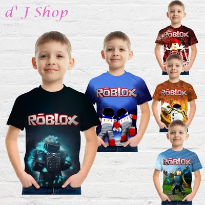 Boys Roblox Characters Graphic T-Shirt 2-Pack, Size 4-18 - Walmart.com