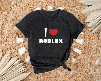 I Love Roblox Shirt, Roblox Shirt, Roblox Lover Shirt, Gamer Shirt, Gift  for Kids, Streamer Shirt, Event Shirt, Roblox Tee, Cartoon Shirt - Etsy