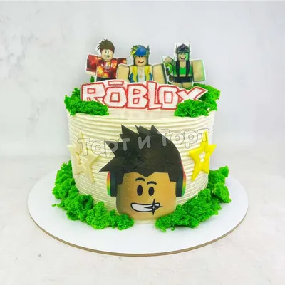 Nina.em_cake - Торт “Roblox”. Благодаря заказам знаю в... | Facebook