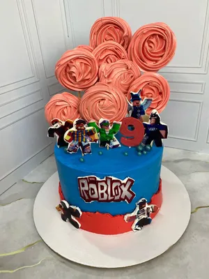 Детский торт РОБЛОКС / Торт Roblox / Roblox cake - YouTube