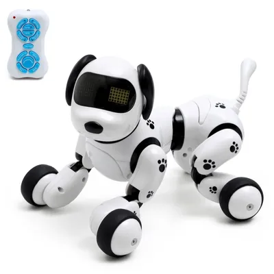 ≡ Робот-собака Happy Cow Smart-Dog 619 White - купить в Днепре, Харькове,  Одессе, Запорожье