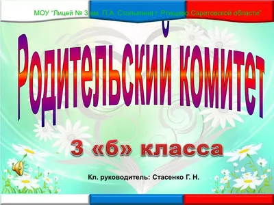 Родительский комитет