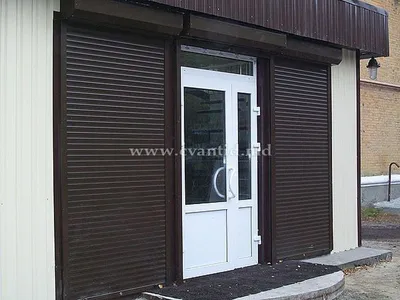 Защитные роллеты на двери в Кишиневе CVANTID
