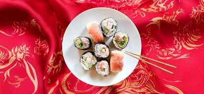 Классические роллы в ресторане японской кухни Sushi Time в Ташкенте |  Sushi-Time.uz