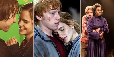 Ron Weasley and Hermione Granger