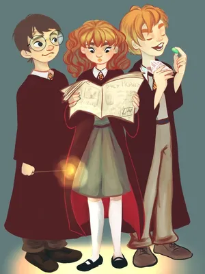 Hermione Granger and Ron Weasley. by ElTanitoGrimes on DeviantArt