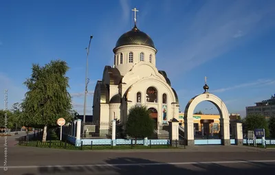 Оренбург Ростоши Церковь Сергия Радонежского Фотография