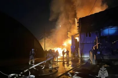 Пожар и взрывы случились в здании ФСБ в Ростове-На-Дону