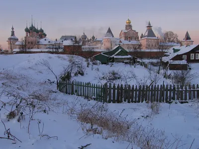 Ростов на Дону. Набережная Дона зимой