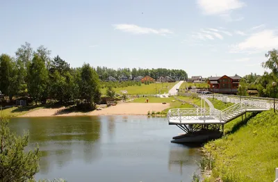 Рождествено, пляж II очереди поселка