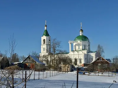 Самарская область Волжский район Рождествено Церковь Рождества Христова  Фотография