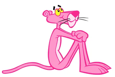 The pink Panther\" Sticker by cricri33190 | Redbubble