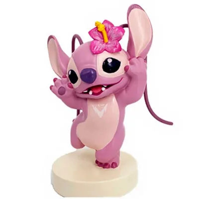 Enesco Lilo And Stitch Angel Pink | Techinn