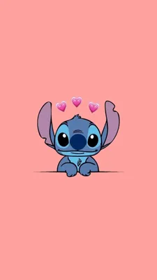 Pink Stitch 💗 | Imagem de fundo para android, Imagem de fundo para iphone,  Fundo de tela amor de casal