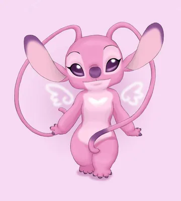 Pink Stitch - Cute Disney Wallpaper