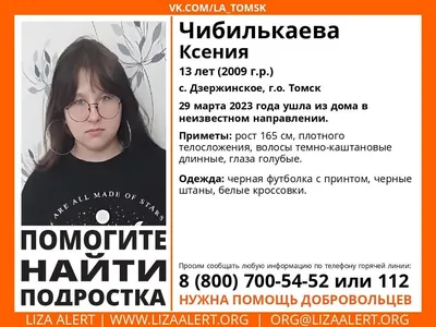 В Томске пропала 13-летняя девочка - волонтеры объявляют срочный сбор на  поиск | 29.03.2023 | Томск - БезФормата