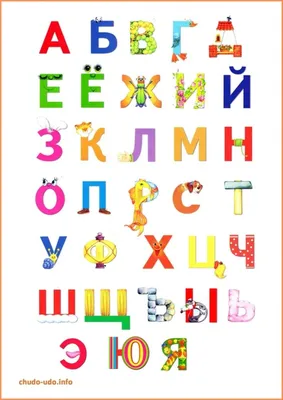 Плакат обучающий Империя поздравлений Алфавит русский на стену в школу  детский А2 купить по цене 237 ₽ в интернет-магазине Детский мир