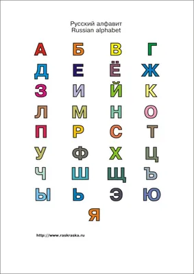 Алфавит русский. Учебно-наглядное настенное пособие