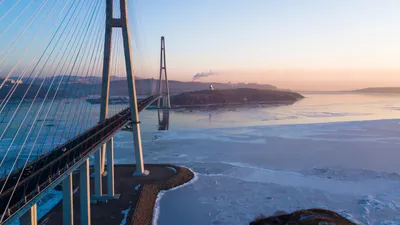 Во Владивостоке открыли движение по мосту на остров Русский — ЯСИА