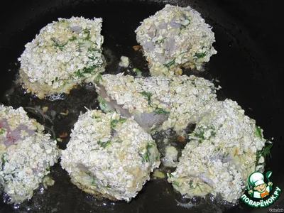 Лемонелла в мучной панировке с овсяными хлопьями – кулинарный рецепт