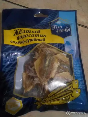 Отзыв о Рыба солено-сушеная Fish House Желтый полосатик | Понравилась)