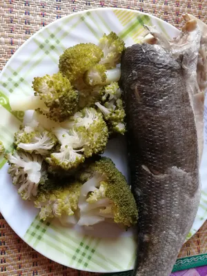 Рыба приготовленная на пару