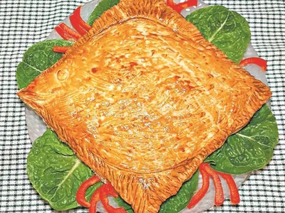 Рецепт дня: Рыбный пирог со шпинатом и грибами - Собеседник