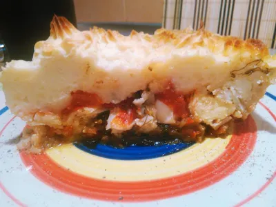 Дрожжевой пирог с рыбным фаршем — рецепт с фото пошагово