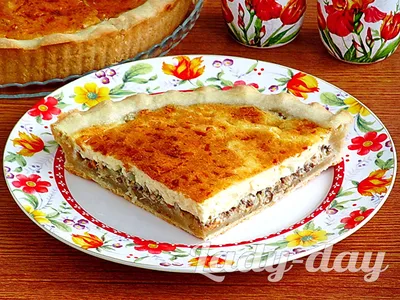 Пирог с рыбным фаршем рецепт с фото пошагово - 1000.menu